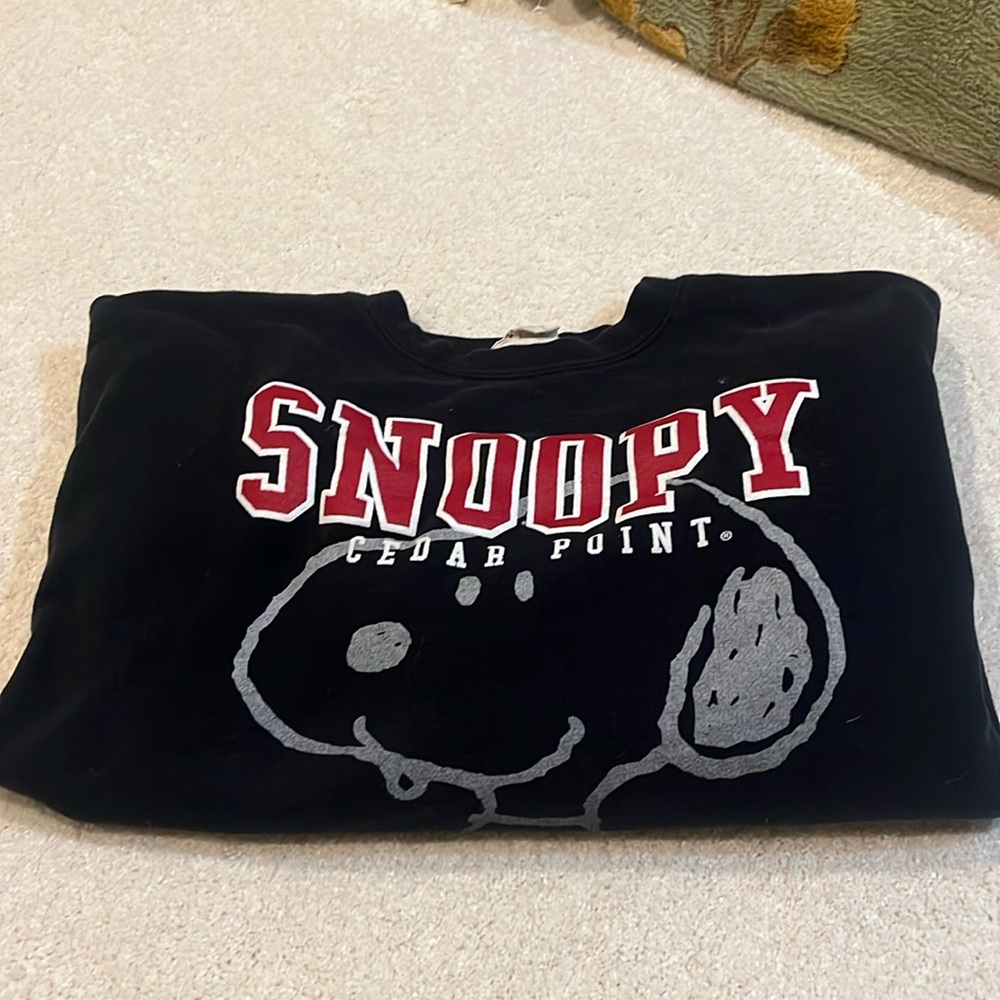 Snoopy cedar point hoodie